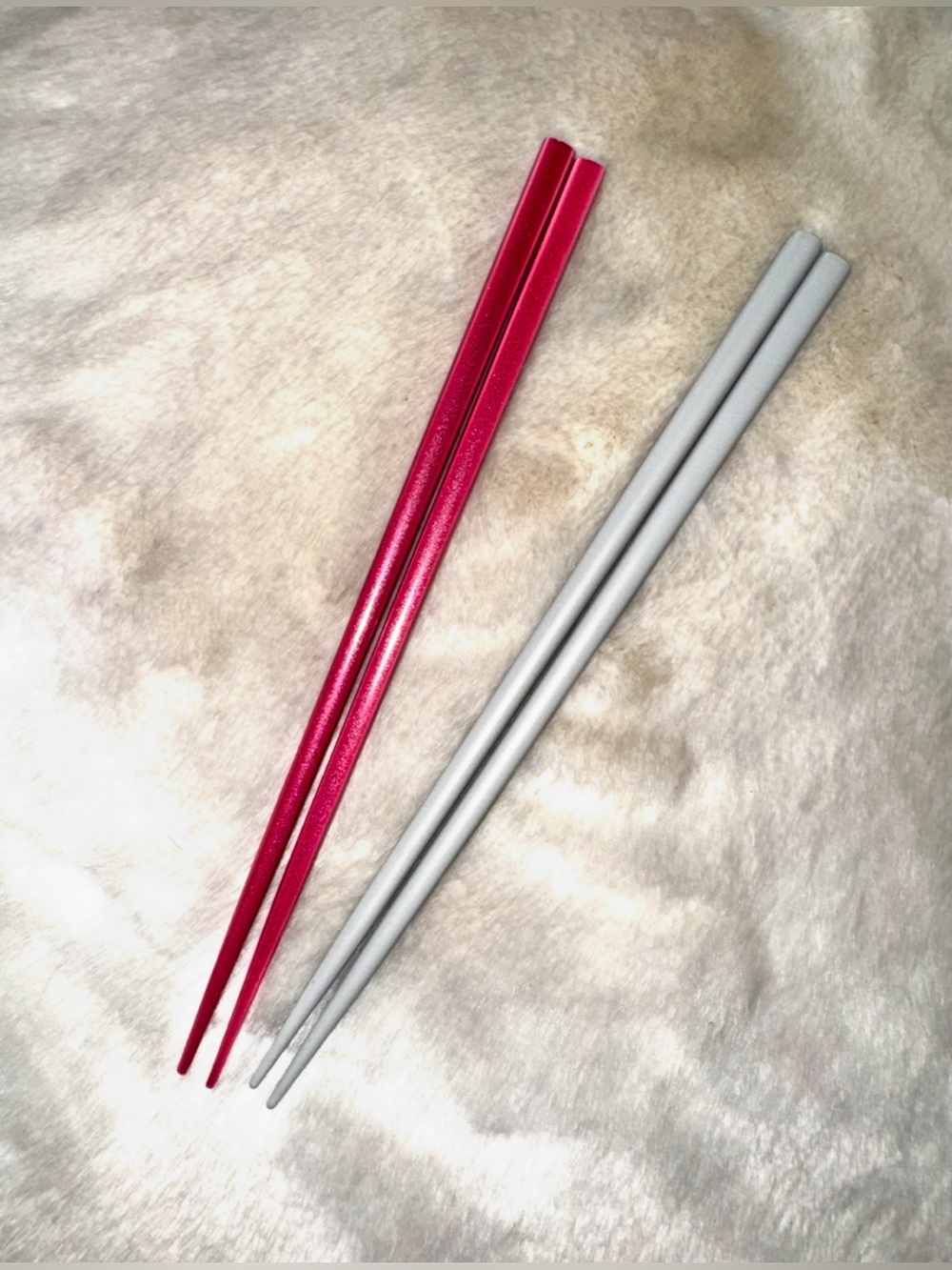 NEW! Grey & Pink Chopsticks Hair Sticks 2 sets Brand New Without Tag Never Used!